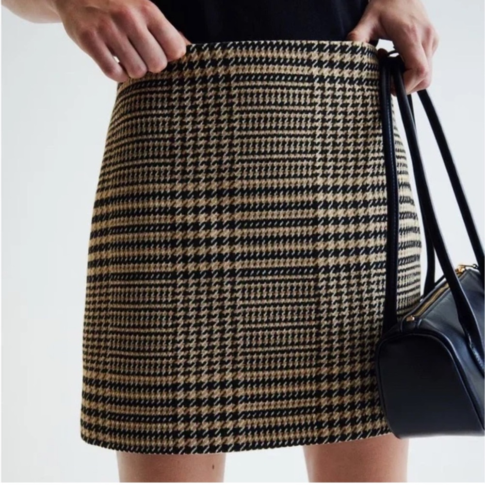 H&M Plaid Skirt